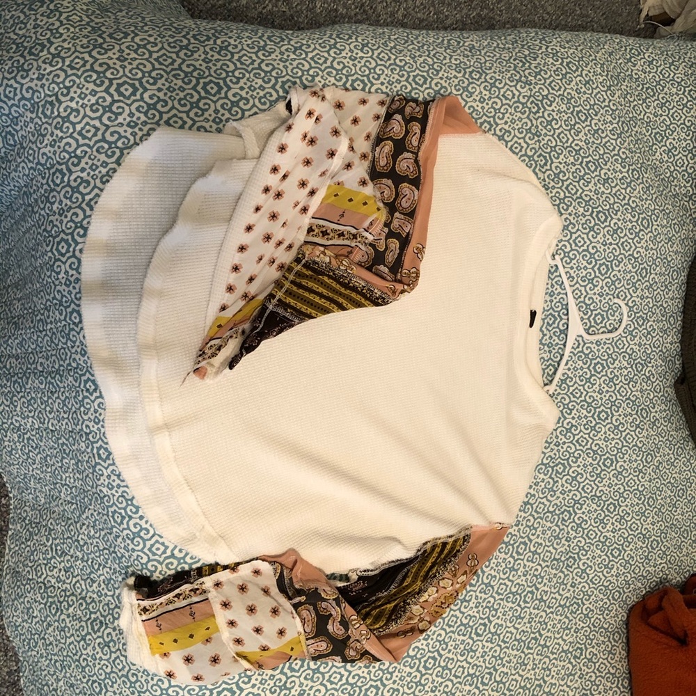 Free People loose fit long sleeve xs